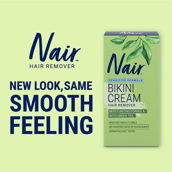 Nair Bikini Cream with Green Tea Sensitive Formula - Picture 3 of 8